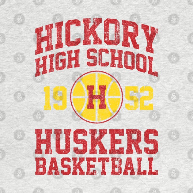 Hickory High School Huskers Basketball (Variant) by huckblade